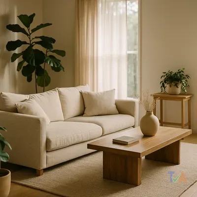 Interior designer planning modern home renovation layout — Australia