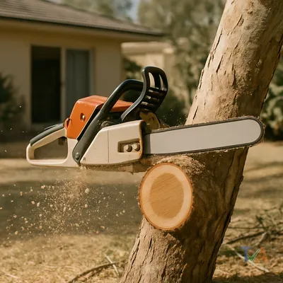 Verified Stump Grinding working on an Australian home — Australia